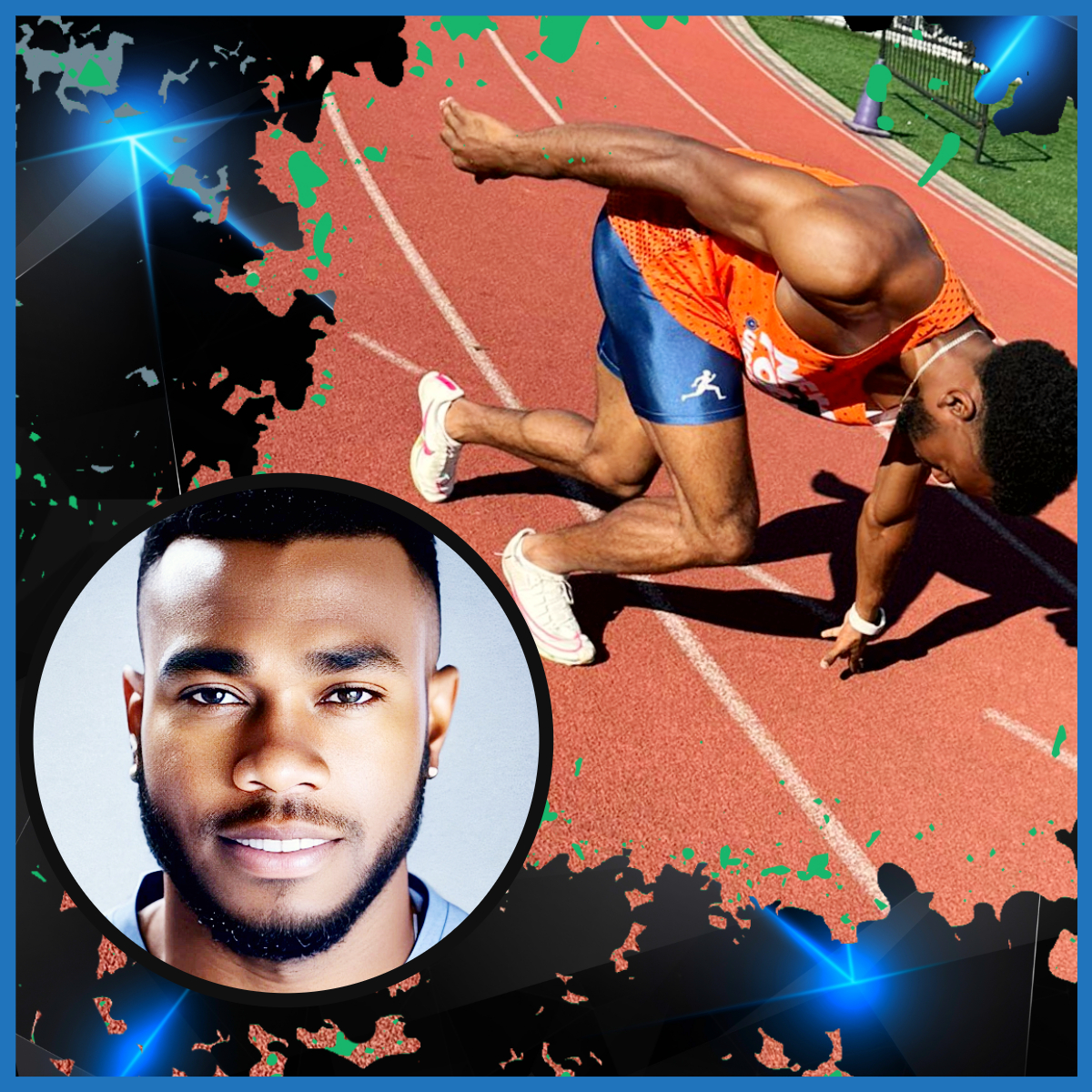 Brandon Harris is an up-and-coming U.S. athlete and professional sprinter. Winning Division II Indoor State Champion (2016) and the Kent State University record holder.